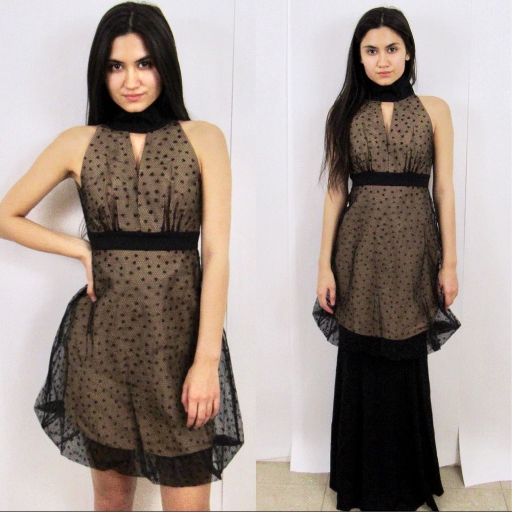 Sweetheart detachable dress